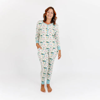 Coastal Christmas Bamboo Women's Top