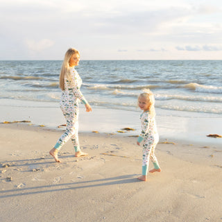 Coastal Christmas Bamboo Women's Jogger Pajama Pants