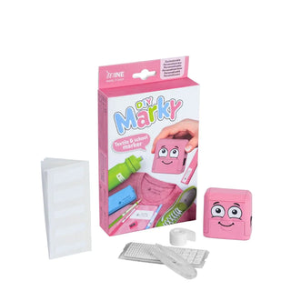 Marky Personalized Name Stamp Kit – Custom Clothing & School Supply Labeling Stamp