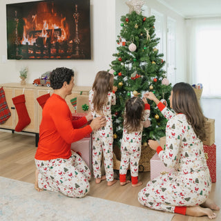 Cozy Christmas Bamboo Convertible Baby Pajama
