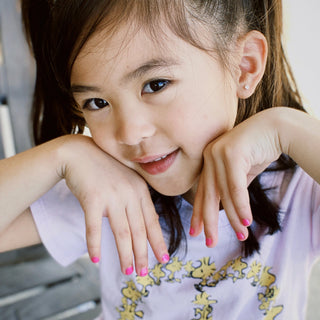 Neon Lights - Neon Hot Pink Glitter Nail Polish