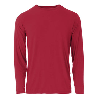 Crimson Men's Basic Long Sleeve Tee