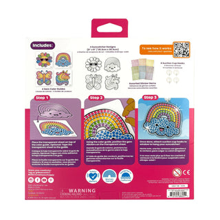 Sun Sparkles Gem Suncatcher Kit – Rainbow Magic by OOLY