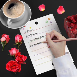 Neon Glow Sticks Valentine's Day Cards - Set of 36