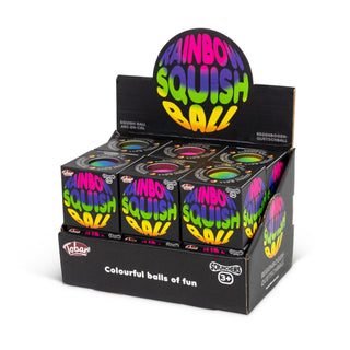 Scrunchems® Rainbow Squishy Ball – Sensory Fidget Stress Ball