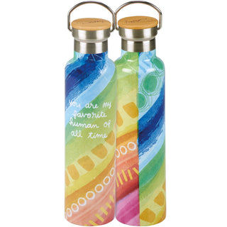 You Are My Favorite Human Insulated Water Bottle – 25 oz Stainless Steel Travel Bottle