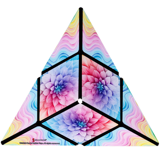 Shashibo® Tie Dye Twist Magnetic Puzzle Cube – NEW Shape-Shifting STEM & STEAM Sensory Fidget Toy