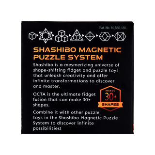 Shashibo® OCTA Infinity Magnetic Puzzle – NEW Shape-Shifting STEM, STEAM & Sensory Fidget Toy