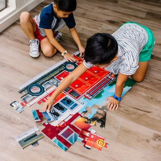 Fire Truck Giant Floor Puzzle - 36 Pieces