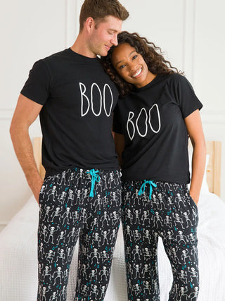 Adult Skeleton Boogie Bamboo Viscose Pajama Pants