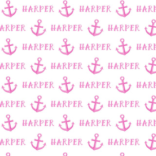Sugar + Maple Personalized Bib | Anchors