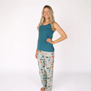 Dogs Bark Bamboo Relaxed Lounge Pajama Pants