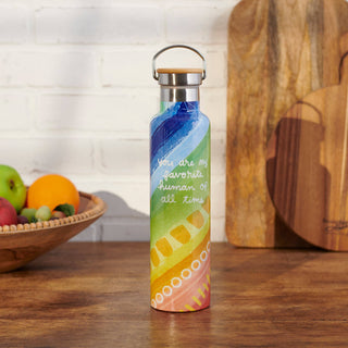 You Are My Favorite Human Insulated Water Bottle – 25 oz Stainless Steel Travel Bottle