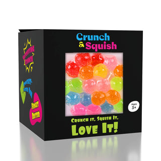 Crunch & Squish Candy Series Sensory Fidget Toy – Crunchy Stress Ball for Kids, Teens & Adults