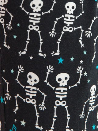 Adult Skeleton Boogie Bamboo Viscose Pajama Pants