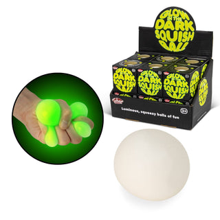 Scrunchems® Glow in the Dark Squish Ball – Sensory Fidget & Stress Relief Toy