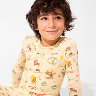 Jurassic Park Origins Bamboo Kids Pajamas