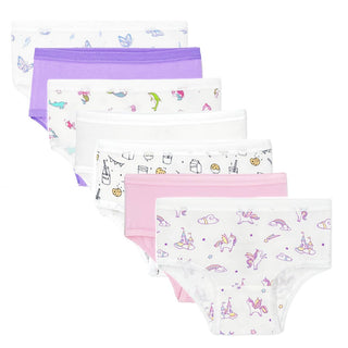 Girl's Bamboo Underwear 7-Pack