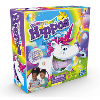 Hungry Hungry Hippos Unicorn Edition Board Game