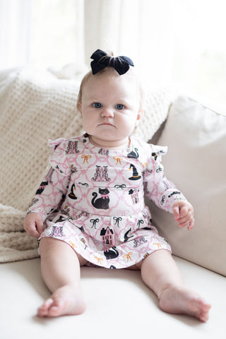 Sweet Salem Bodysuit Twirl Dress