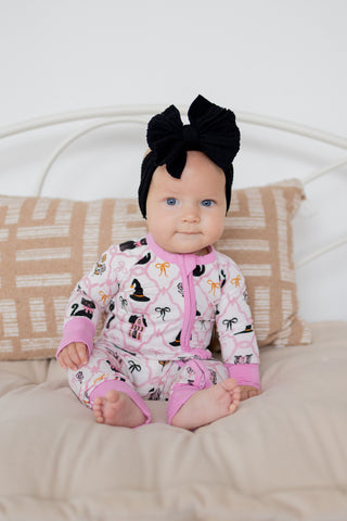 Sweet Salem Convertible Footie Romper