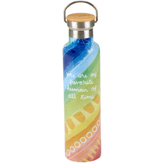 You Are My Favorite Human Insulated Water Bottle – 25 oz Stainless Steel Travel Bottle