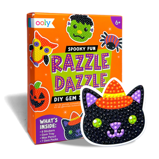 Razzle Dazzle DIY Gem Sticker Kit – Spooky Fun Halloween Craft by OOLY