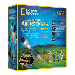 Light Up Air Rockets Activity Set
