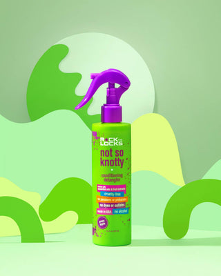Rock the Locks Green Apple Conditioning Detangler Spray