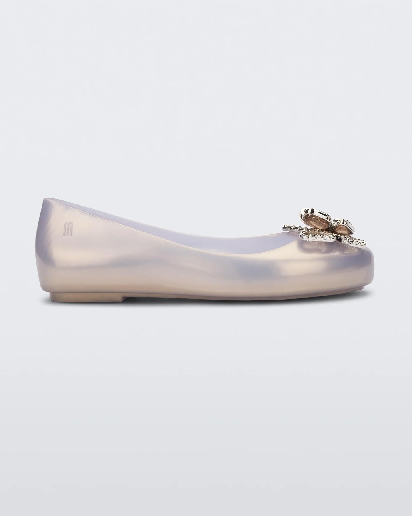 Sweet Love Butterly Flats Pearly Gold