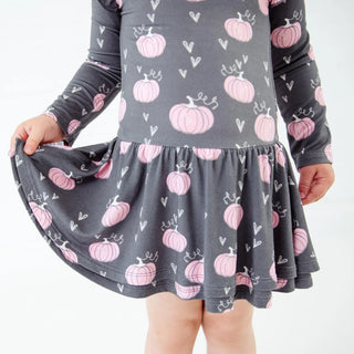 Pumpkin Spice and Everything Nice Long Sleeve Ruffle Romper