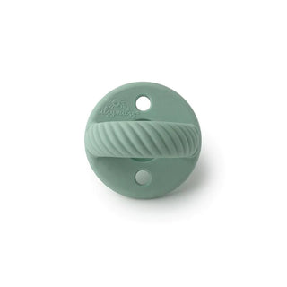 Sweetie Soother™ - Pacifier 2-Pack: Green & White Cables