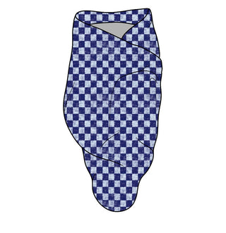 Checkered Police Patrol in Bamboo Spandex Swaddle