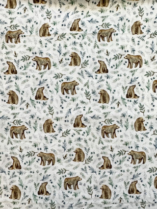 Muslin Swaddle, Bear