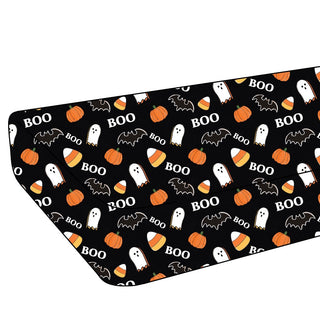 Boo Halloween Crib Sheet