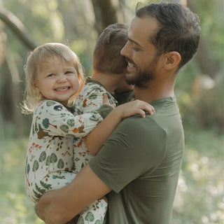 Olive Green Bamboo Unisex Short Sleeve Shirt