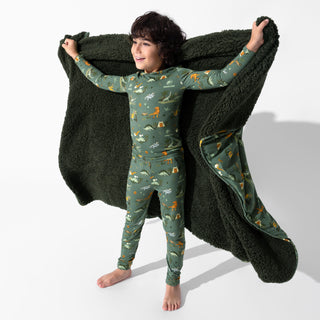 Jurassic Park Safari Bamboo Kids Pajamas