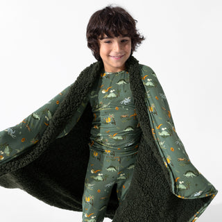 Jurassic Park Safari Bamboo Kids Pajamas