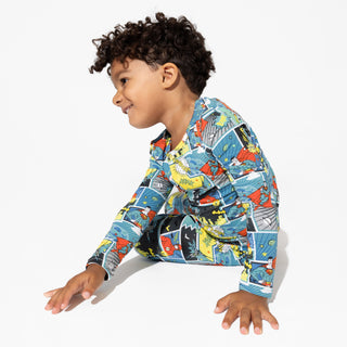 Justice League Heroes Bamboo Kids Pajamas