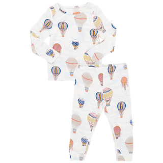 Kids Bamboo PJ Set - Hot Air Balloons