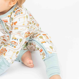 Let's Go! Bamboo Convertible Baby Pajamas