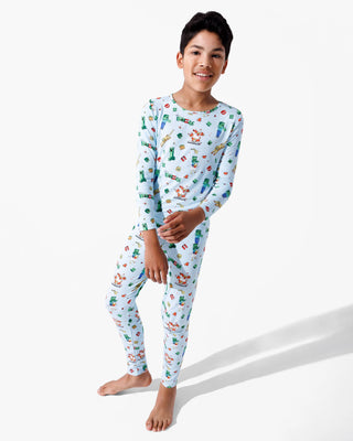 Minecraft: Chicken Jockey Bamboo Kids Pajamas