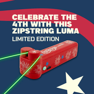 ZipString® Stars & Stripes Luma 🇺🇸 – Limited Edition Light-Up Floating String Toy