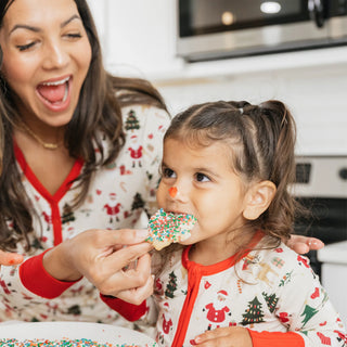 Cozy Christmas Bamboo Convertible Baby Pajama