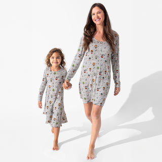 Little Monsters Bamboo Women's Nightgown