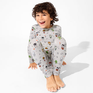 Little Monsters Bamboo Kids Pajamas