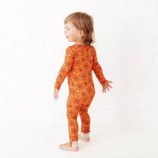 Dream Weaver Orange Bamboo Convertible Footie