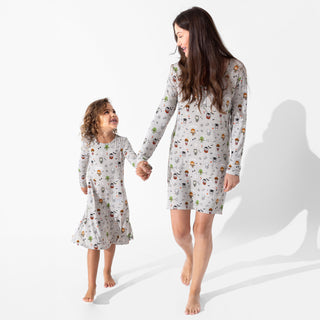 Little Monsters Bamboo Women's Nightgown