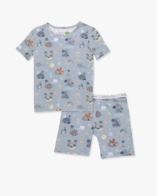 Minecraft: Time to Mine Bamboo Kids Pajama Short Set