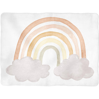 Sugar + Maple Backdrop Blanket | Neutral Rainbow No Name